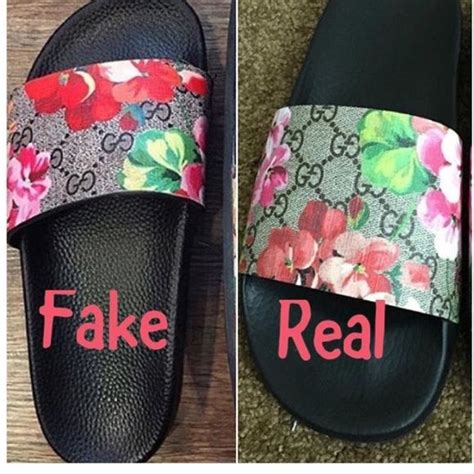 gucci flower slides replica|knockoff Gucci slides.